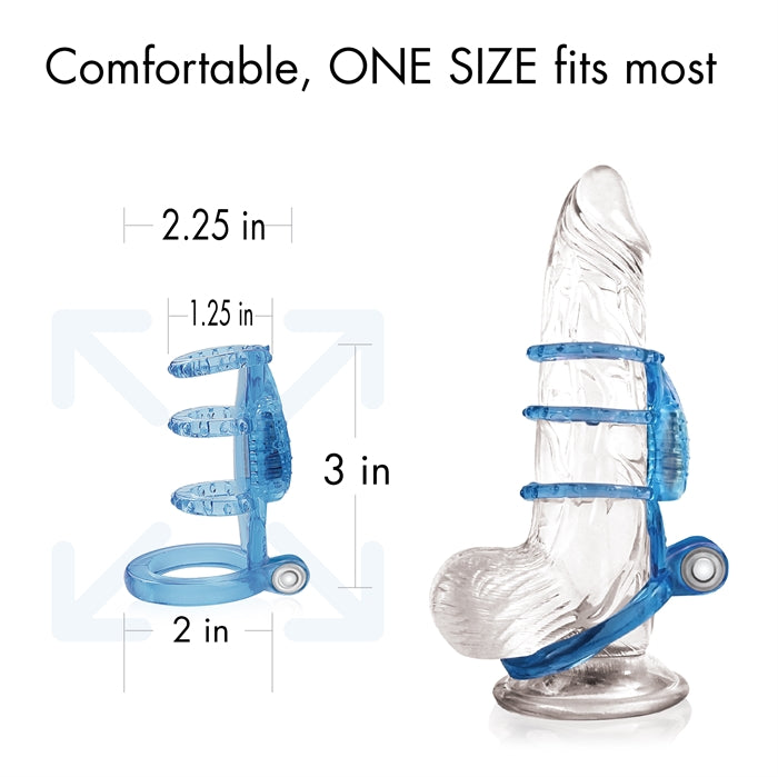 Dual Vibrating Cock Cage