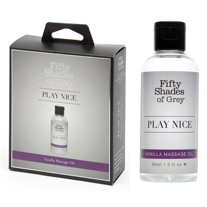 Play nice huile massage à la vanille