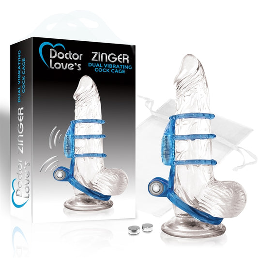 Dual Vibrating Cock Cage